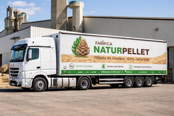 3-Camión con 24 palet de Naturpellet SACOS DE 15 KG certificado